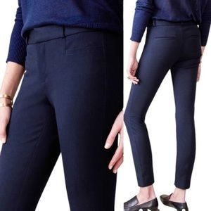 Banana Republic navy Sloan skinny pant size 4